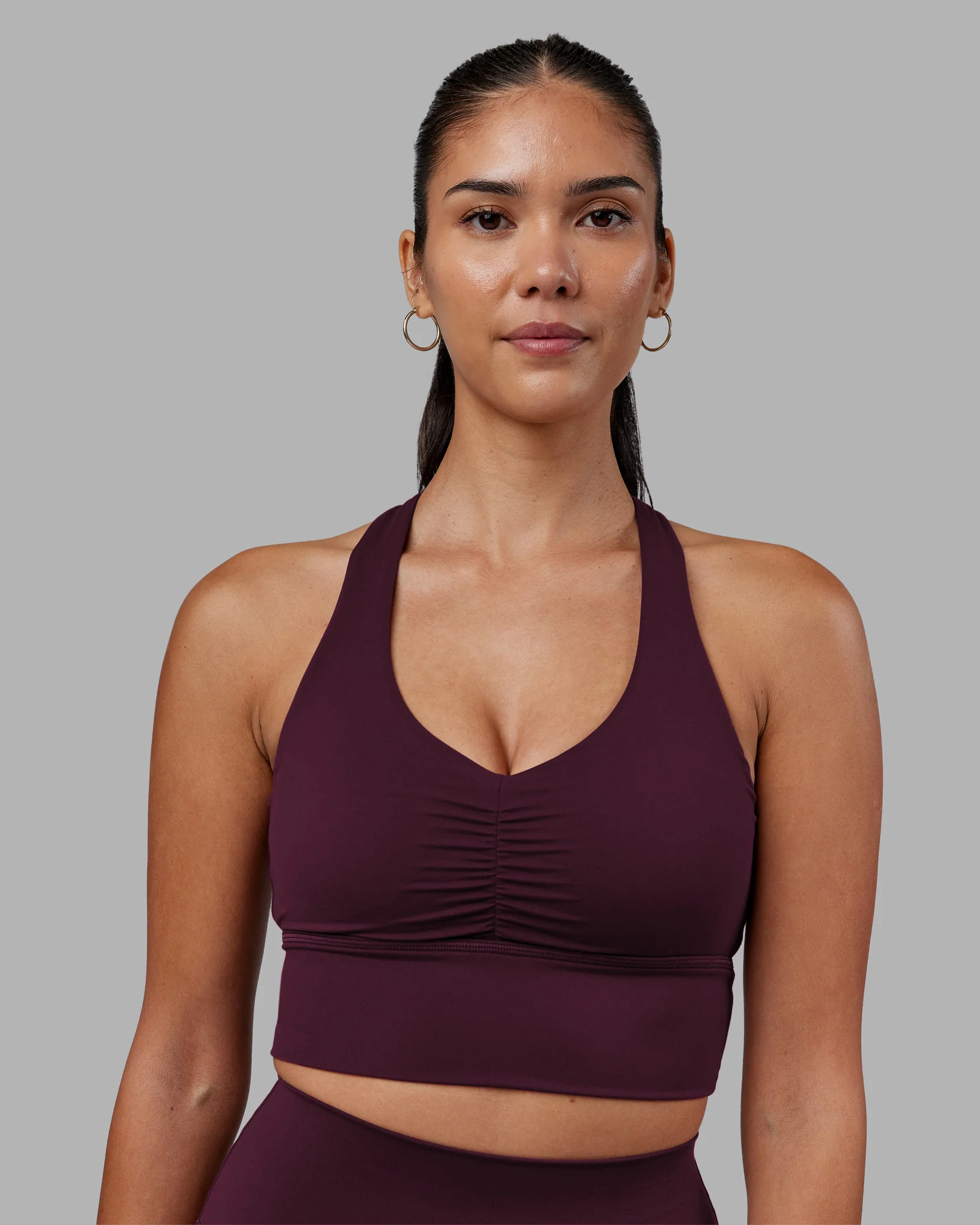 7849-evoke-longline-sports-bra-cherry-lacquer-3.webp Evoke Longline Sports Bra - Cherry Lacquer