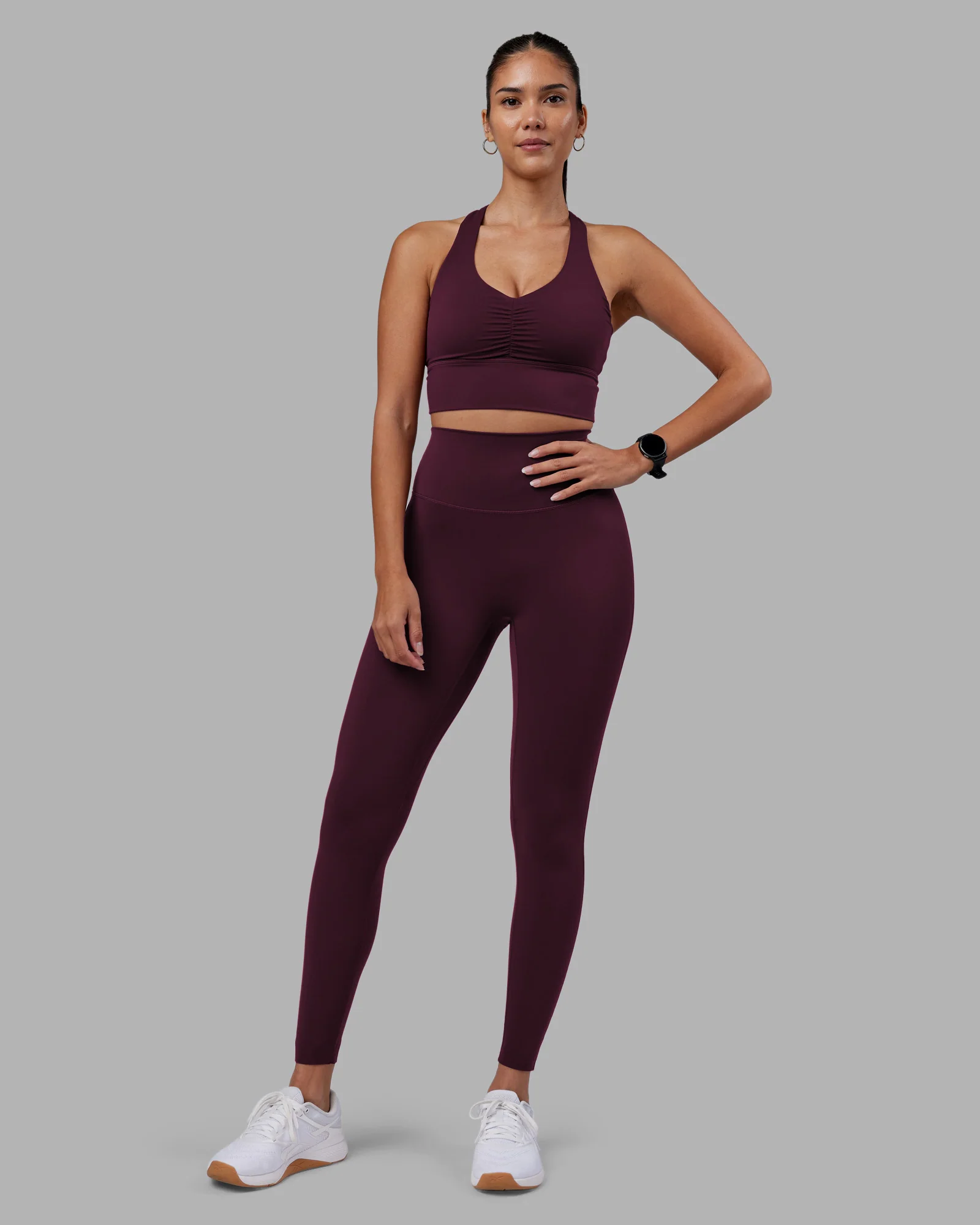 7849-evoke-longline-sports-bra-cherry-lacquer-7.webp Evoke Longline Sports Bra - Cherry Lacquer