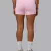 Fusion Ultra High-Rise 4" Short Pockets - Pale Pink