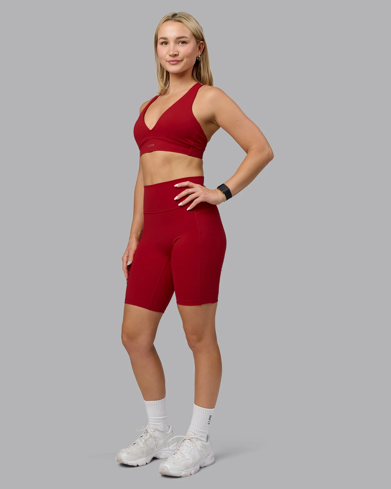 7974-fusion-ultra-high-rise-9-short-pockets-cherry-red-1.webp Fusion Ultra High-Rise 9" Short Pockets - Cherry Red