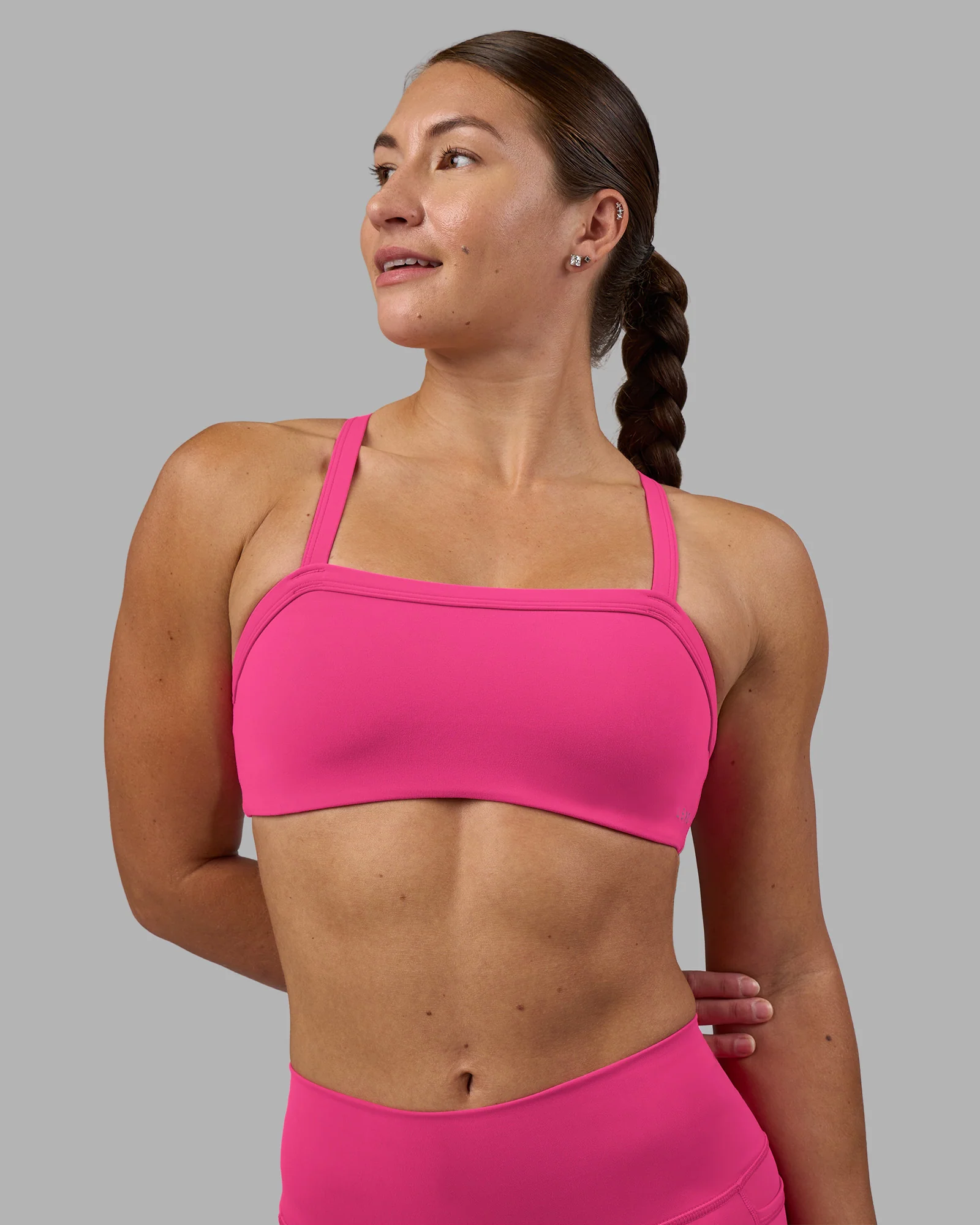 Inspired Sports Bra - Ultra Pink
