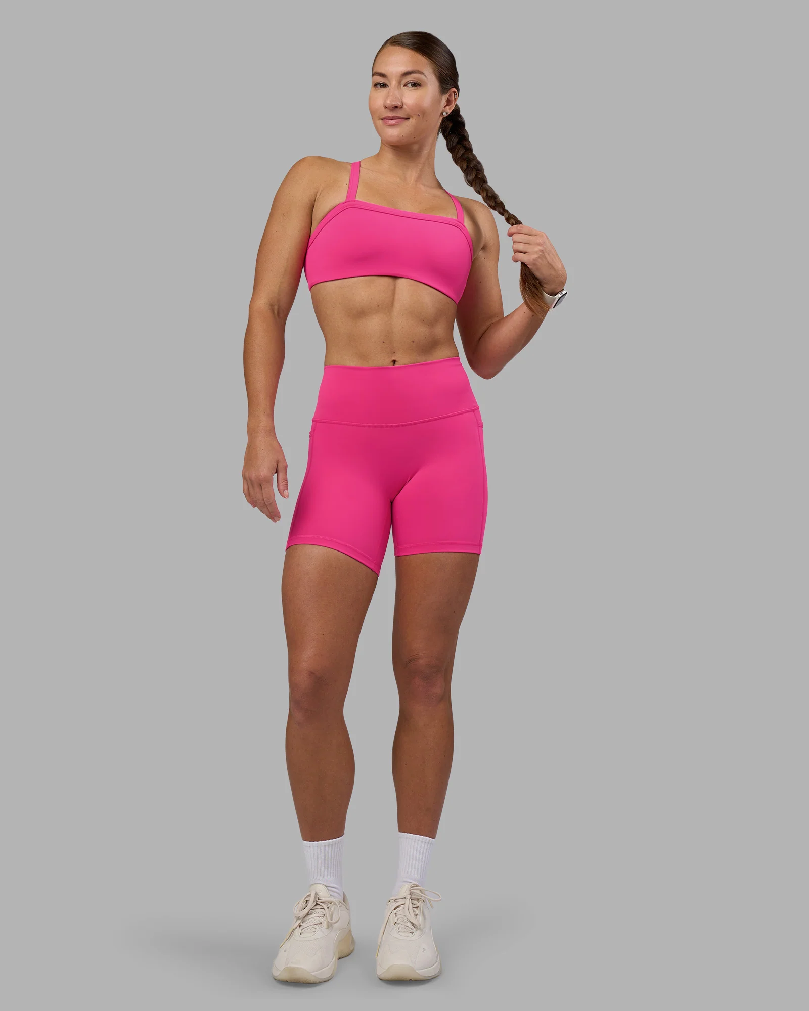 Inspired Sports Bra - Ultra Pink