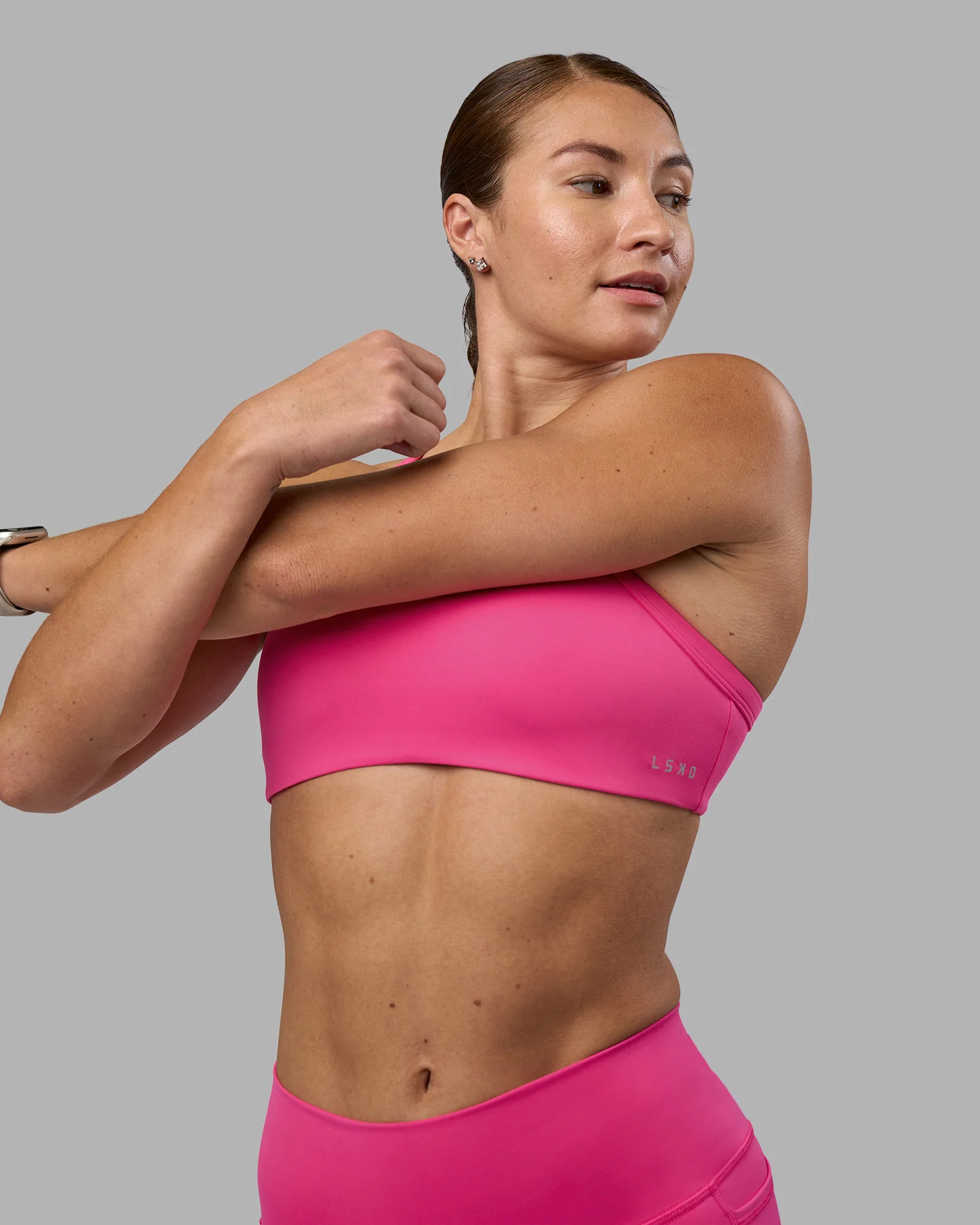 Inspired Sports Bra - Ultra Pink