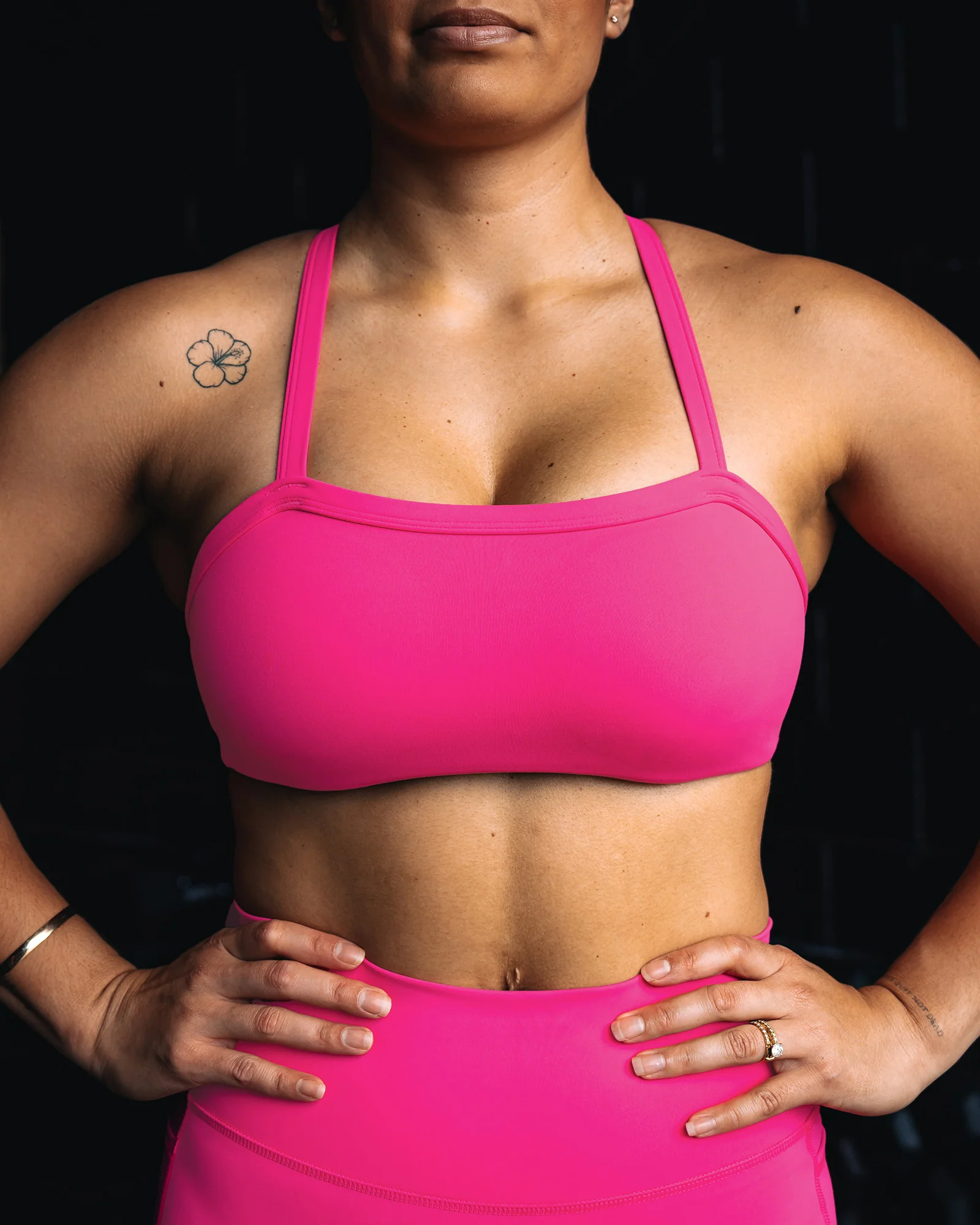 Inspired Sports Bra - Ultra Pink