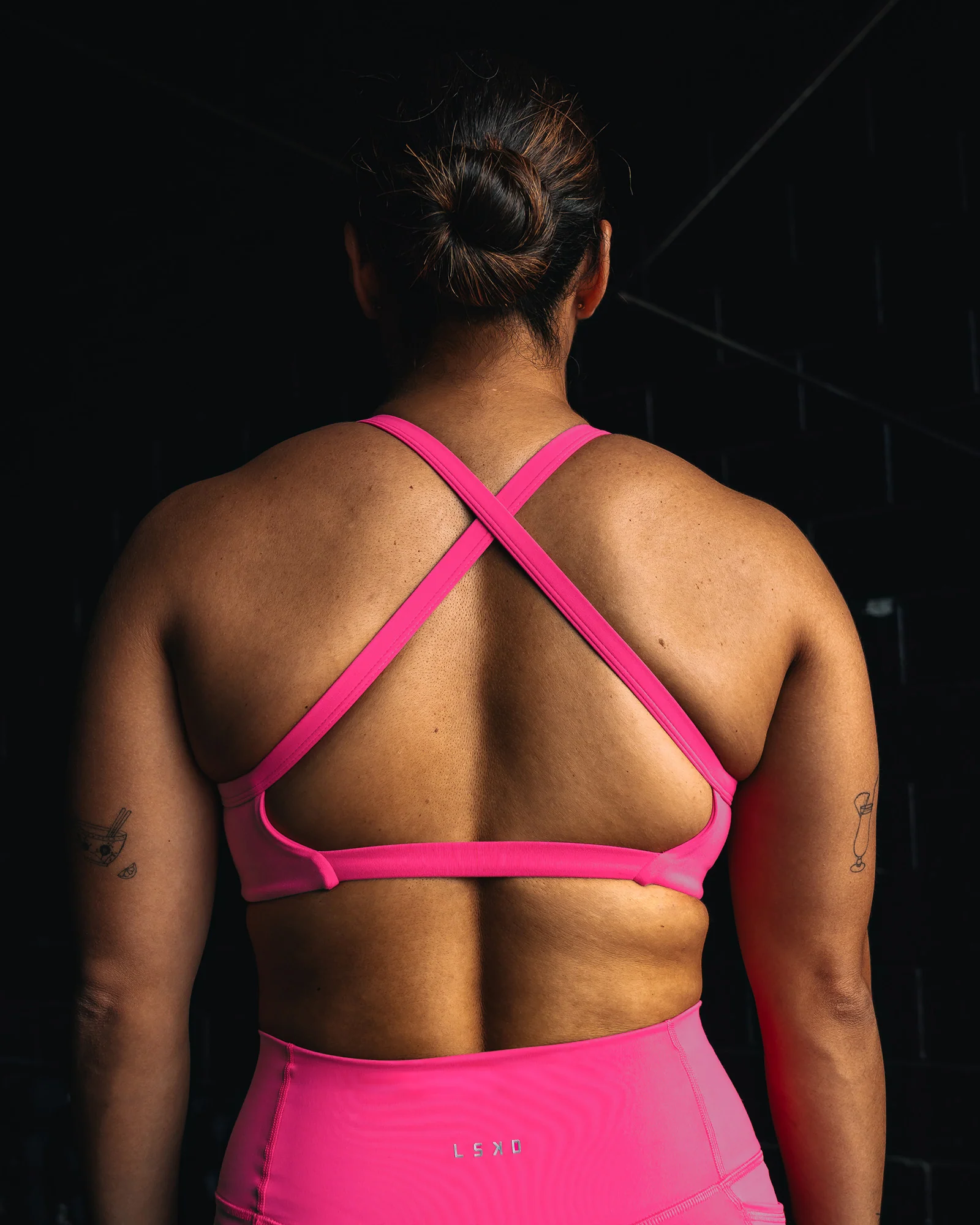 Inspired Sports Bra - Ultra Pink
