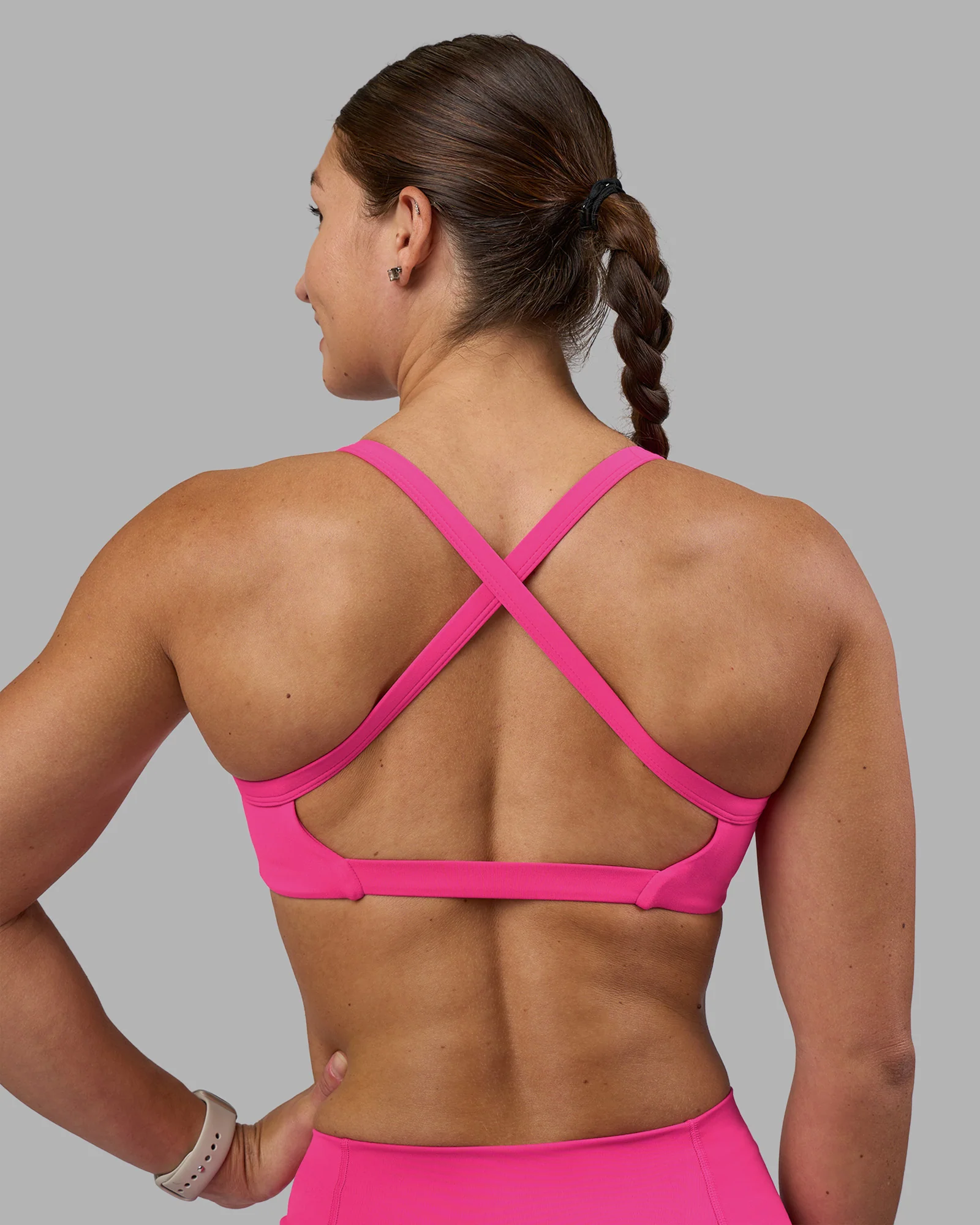 Inspired Sports Bra - Ultra Pink