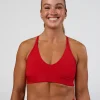 8002-flame-xs-flame-xs-variation-1.webp Strive Jacquard Sports Bra - Flame