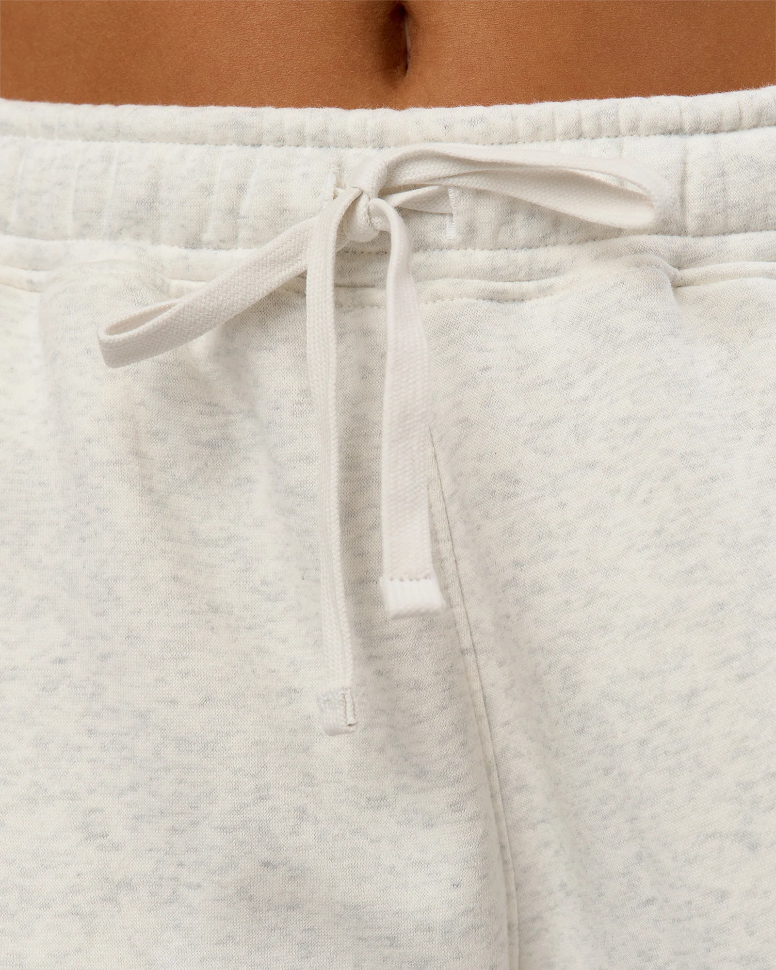 Go-To Oversized Track Pant - Silver Marl