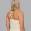 Vivid Skimmer Shelf Bra Tank - Ivory