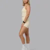 Vivid Skimmer Shelf Bra Tank - Ivory