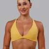 Agile Sports Bra - Banana Cream