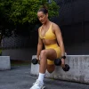 Agile Sports Bra - Banana Cream