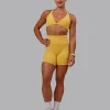 Agile Sports Bra - Banana Cream