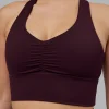 Evoke Longline Sports Bra - Mulberry