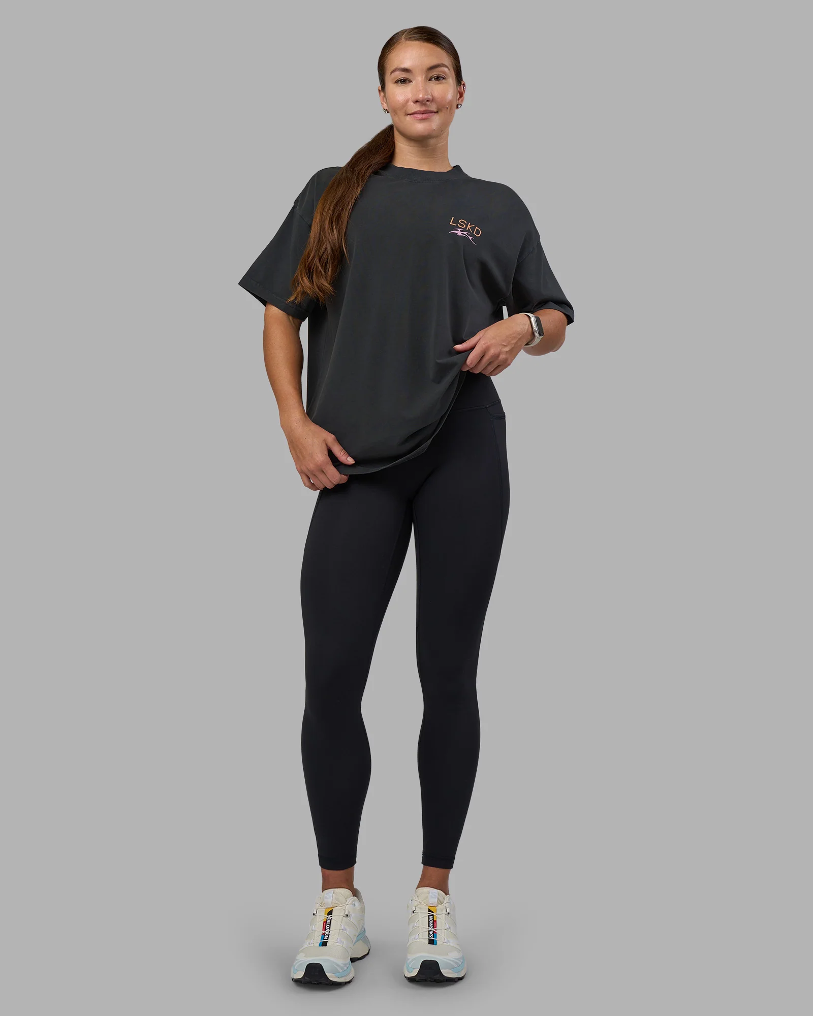 8097-digital-world-heavyweight-flxcotton-oversized-tee-washed-black-6.webp Digital World Heavyweight FLXCotton Oversized Tee - Washed Black