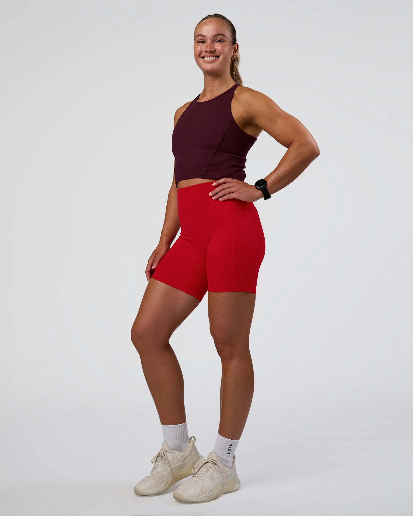 Ignite High Neck Tank - Cherry Lacquer