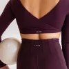 8161-aria-long-sleeve-sports-bra-cherry-lacquer-2.webp Aria Long Sleeve Sports Bra - Cherry Lacquer