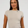 8177-all-day-short-sleeve-tee-shale-beige-1.webp All Day Short Sleeve Tee - Shale Beige