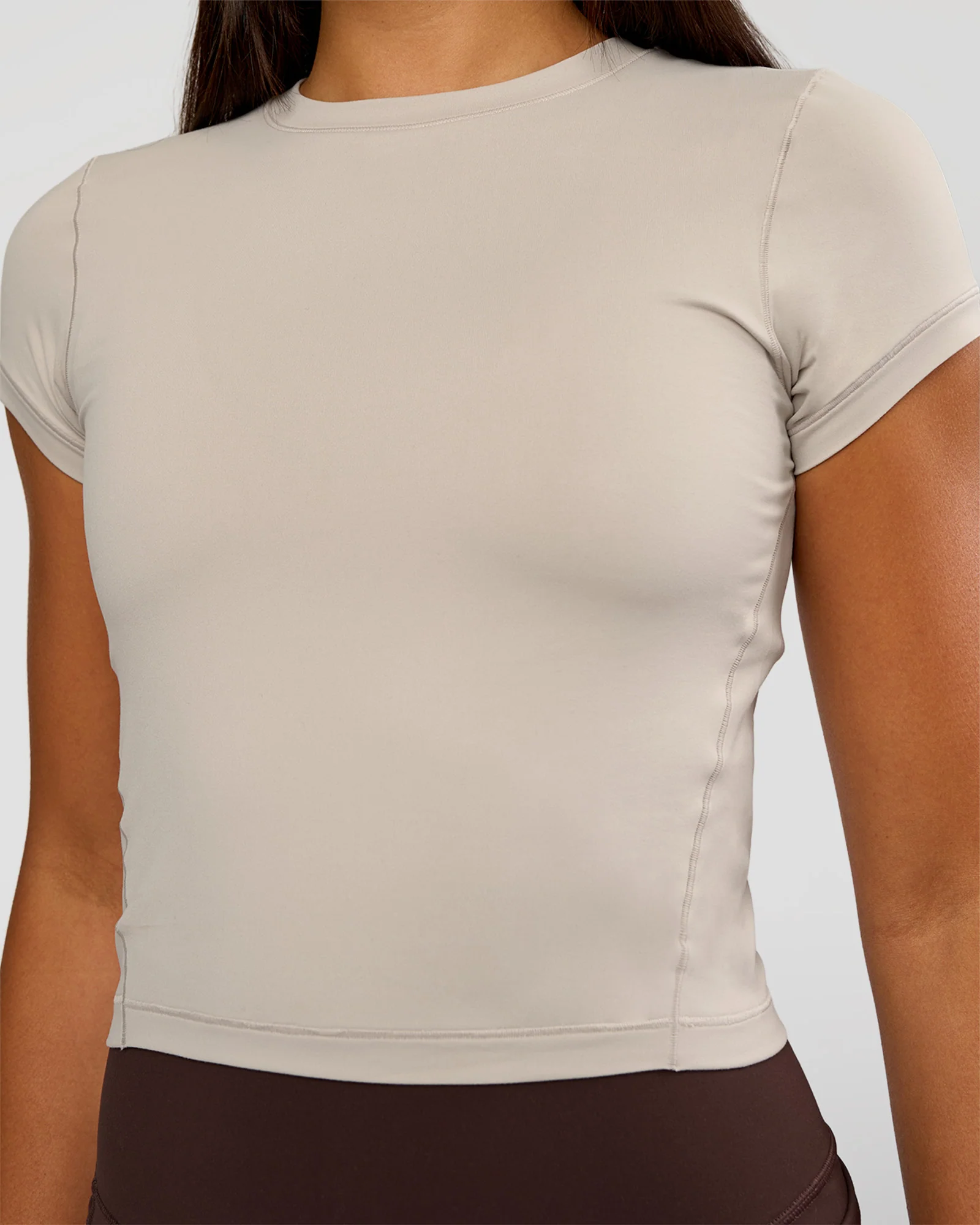 8177-all-day-short-sleeve-tee-shale-beige-5.webp All Day Short Sleeve Tee - Shale Beige