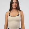 8222-flame-ribbed-tank-shale-beige-4.webp Flame Ribbed Tank - Shale Beige