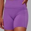 Fusion Ultra High-Rise 6" Short Pockets - Purple Fizz