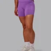 Fusion Ultra High-Rise 6" Short Pockets - Purple Fizz