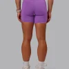 Fusion Ultra High-Rise 6" Short Pockets - Purple Fizz