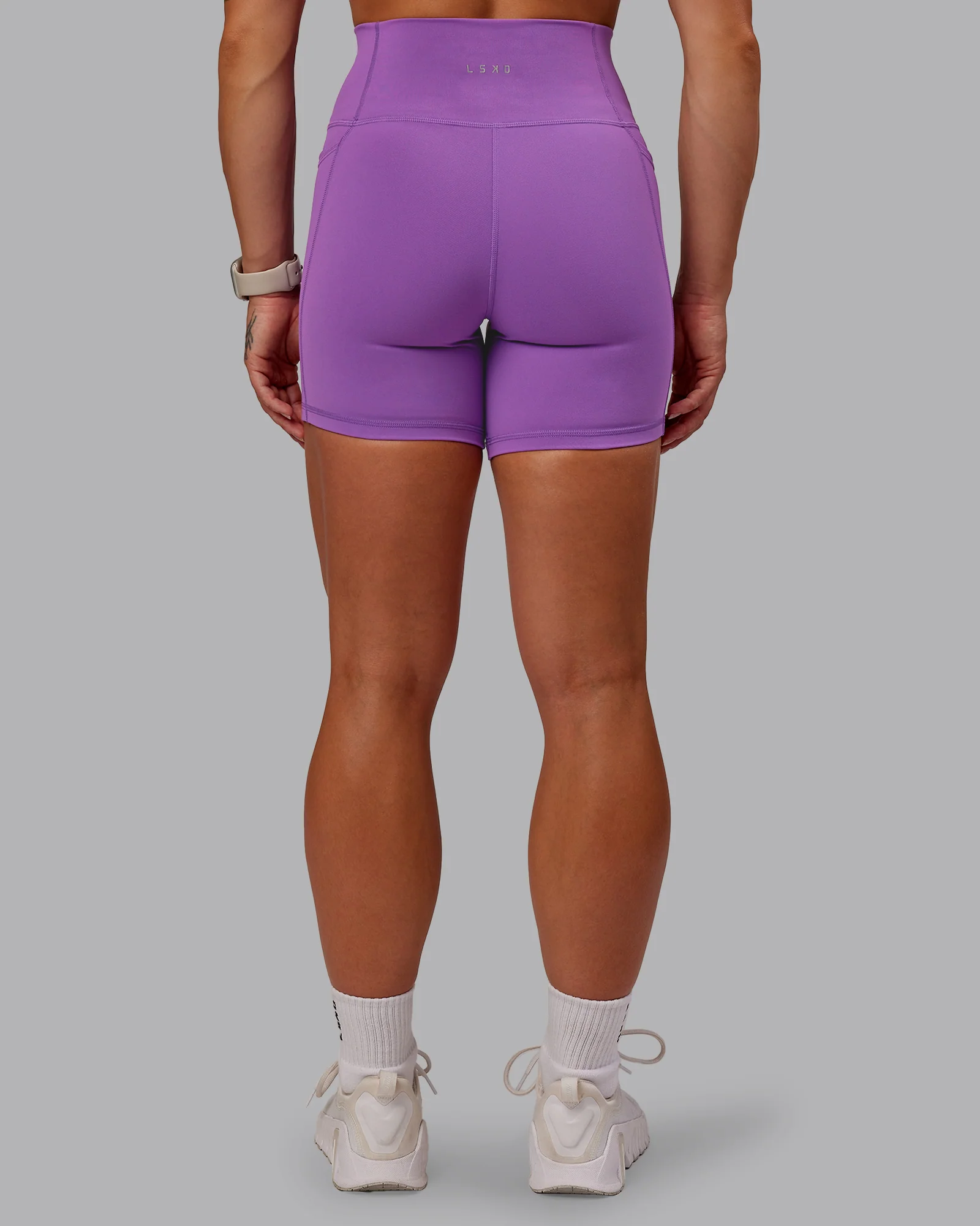 Fusion Ultra High-Rise 6" Short Pockets - Purple Fizz
