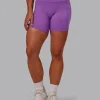 Fusion Ultra High-Rise 6" Short Pockets - Purple Fizz