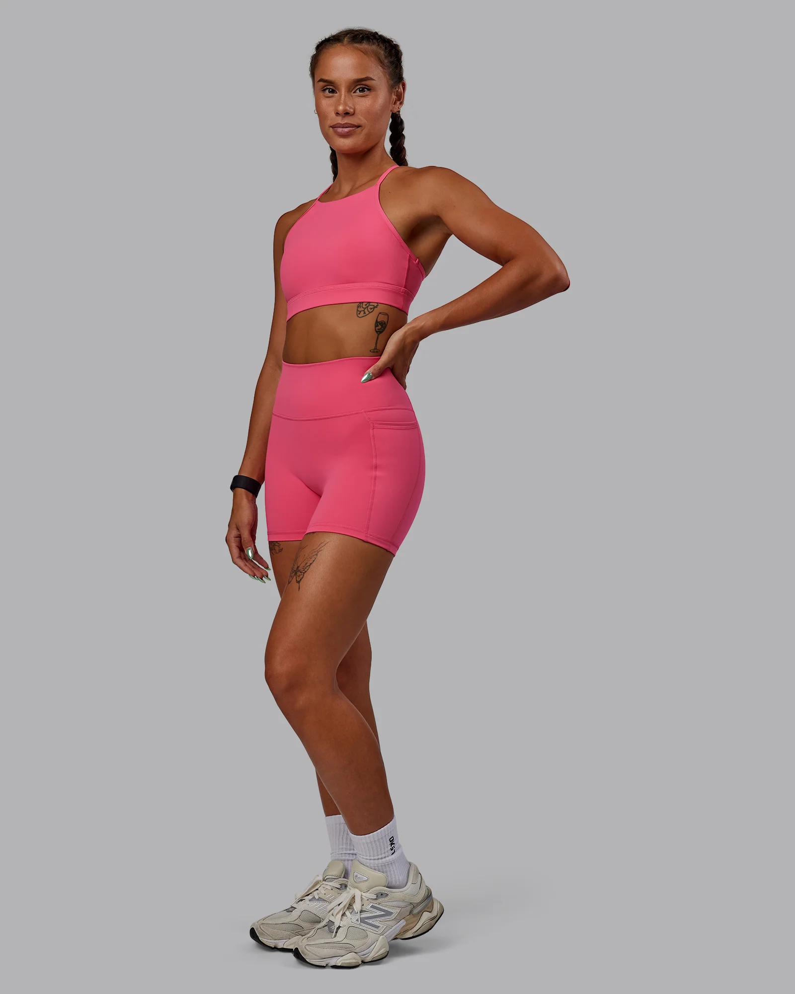 8328-lift-high-neck-sports-bra-hot-pink-1.webp Lift High Neck Sports Bra - Hot Pink