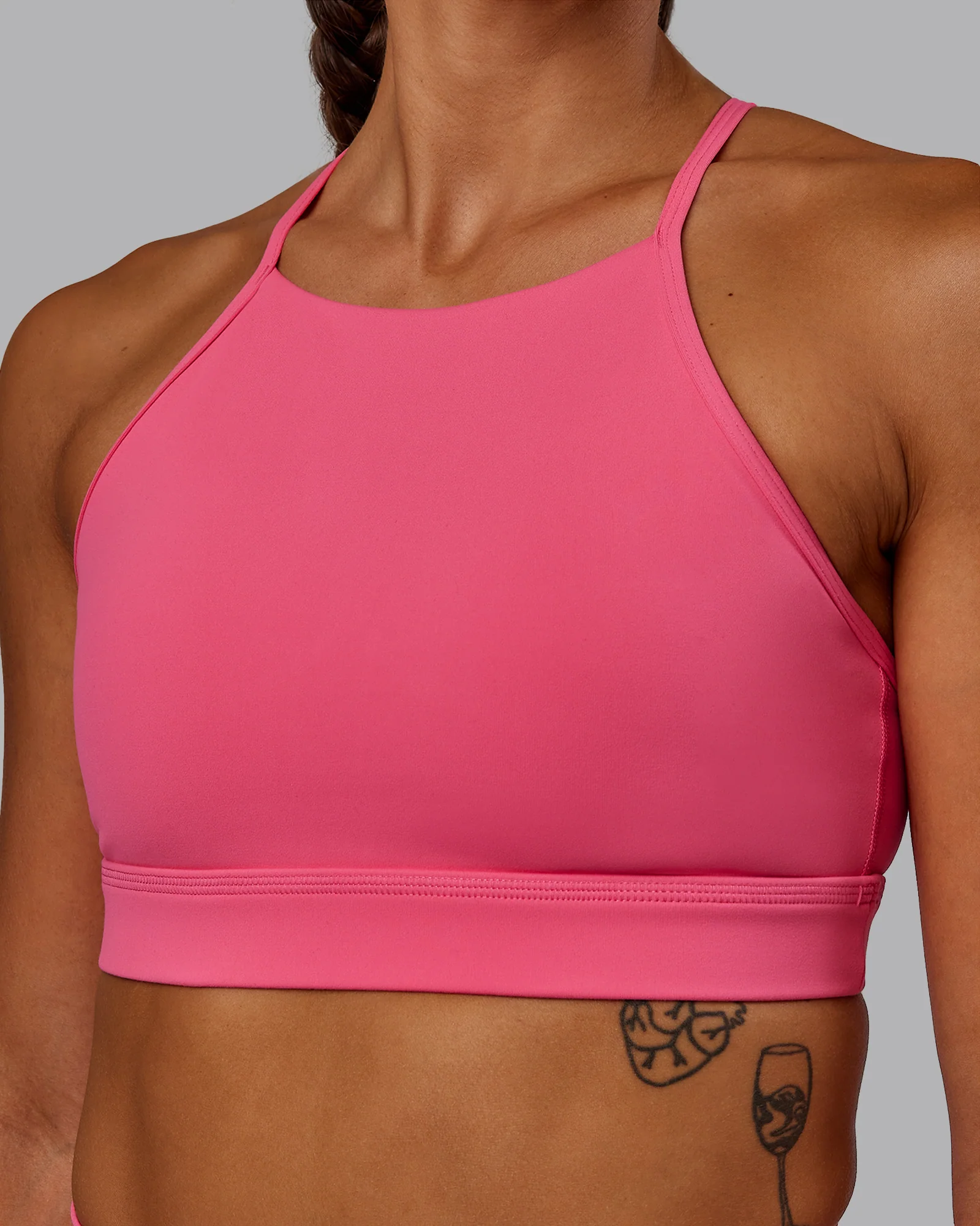 8328-lift-high-neck-sports-bra-hot-pink-6.webp Lift High Neck Sports Bra - Hot Pink