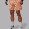 Grand Slam 6" Short - Wildflower Cantaloupe