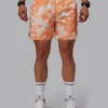 Grand Slam 6" Short - Wildflower Cantaloupe