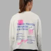 Cali FLXCotton Oversized Long Sleeve Tee - Digital Mist Washed