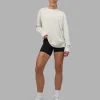 Cali FLXCotton Oversized Long Sleeve Tee - Digital Mist Washed