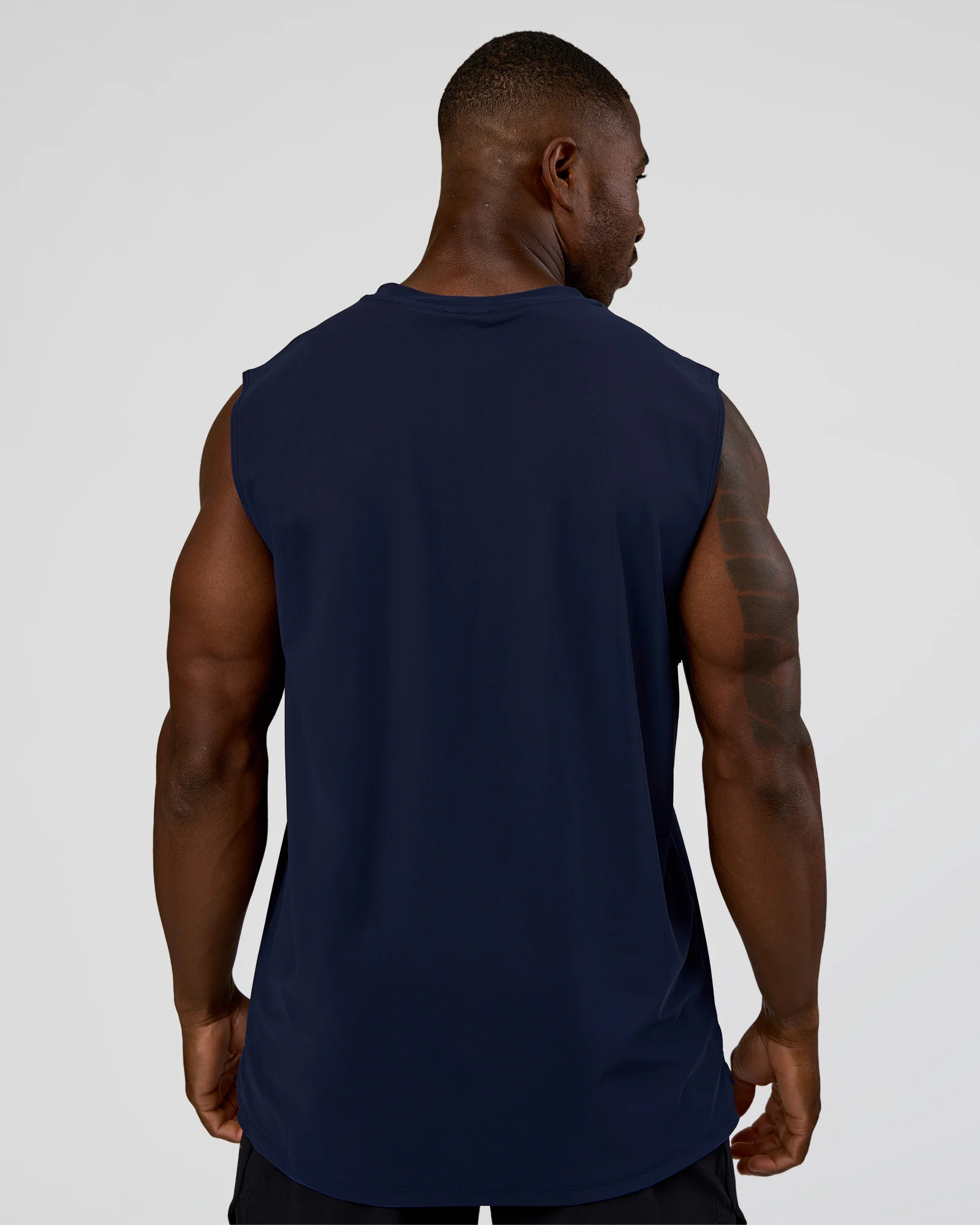 Cadence MicroMotion Muscle Tank - Future Navy