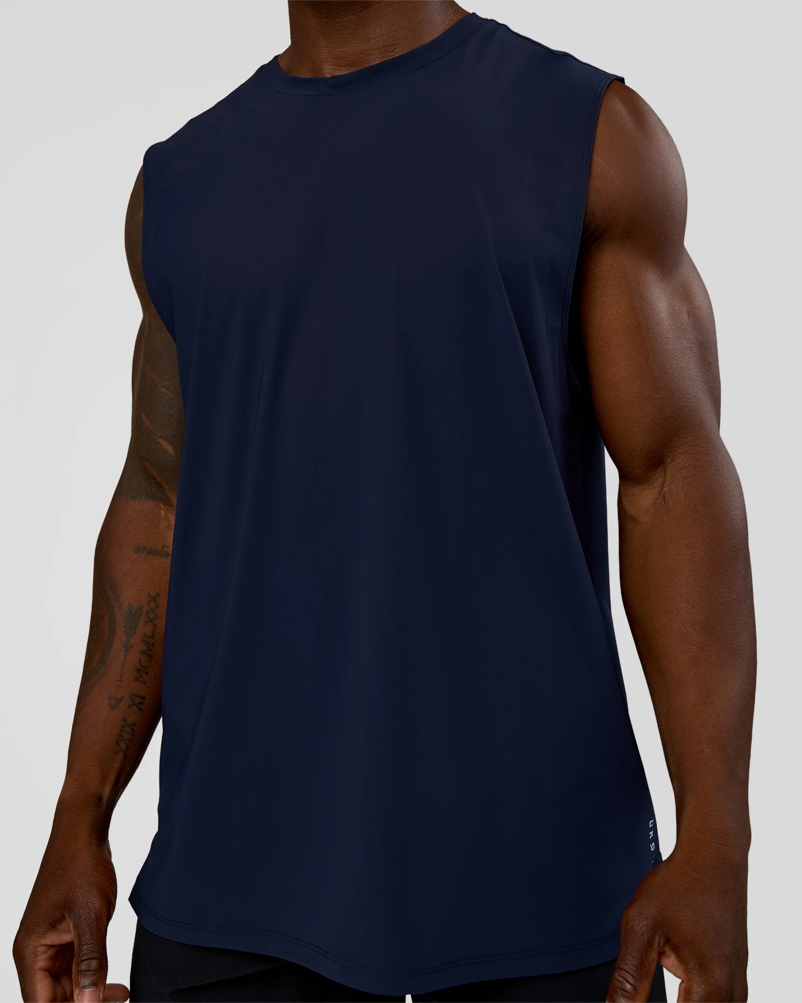Cadence MicroMotion Muscle Tank - Future Navy
