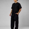 8413-86-v-neck-oversized-tee-black-black-8.webp 86 V-Neck Oversized Tee - Black-Black