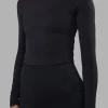 8430-effortless-long-sleeve-top-black-3.webp Effortless Long Sleeve Top - Black