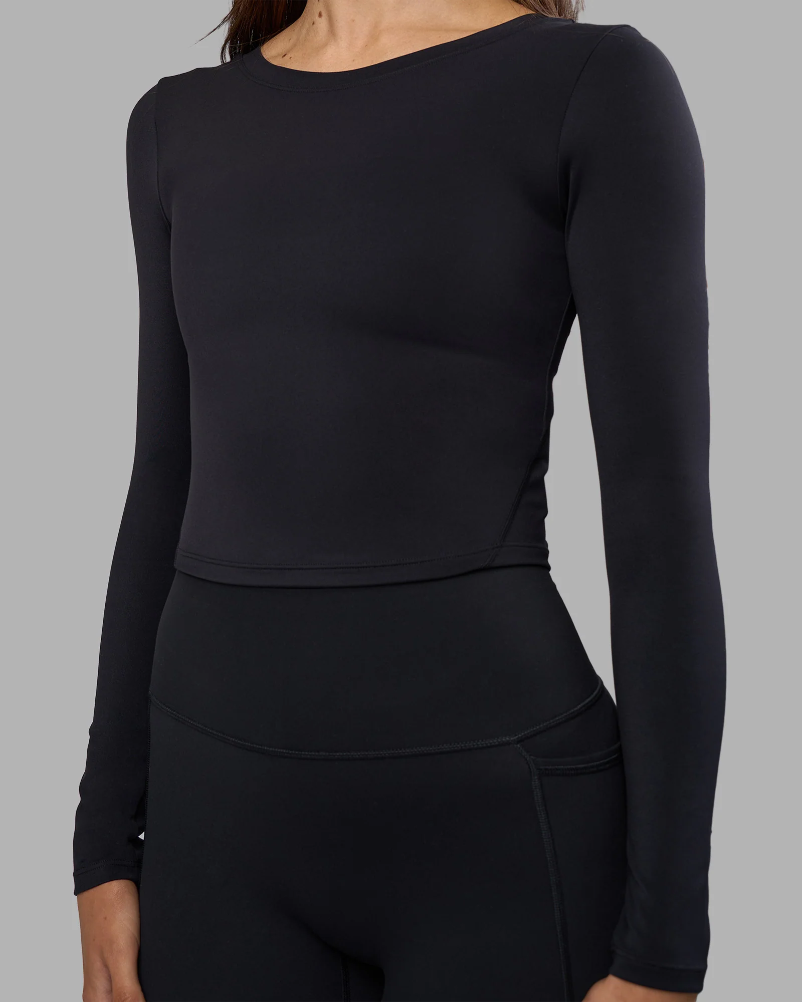 8430-effortless-long-sleeve-top-black-3.webp Effortless Long Sleeve Top - Black