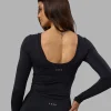 8430-effortless-long-sleeve-top-black-4.webp Effortless Long Sleeve Top - Black