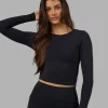 8430-effortless-long-sleeve-top-black-8.webp Effortless Long Sleeve Top - Black