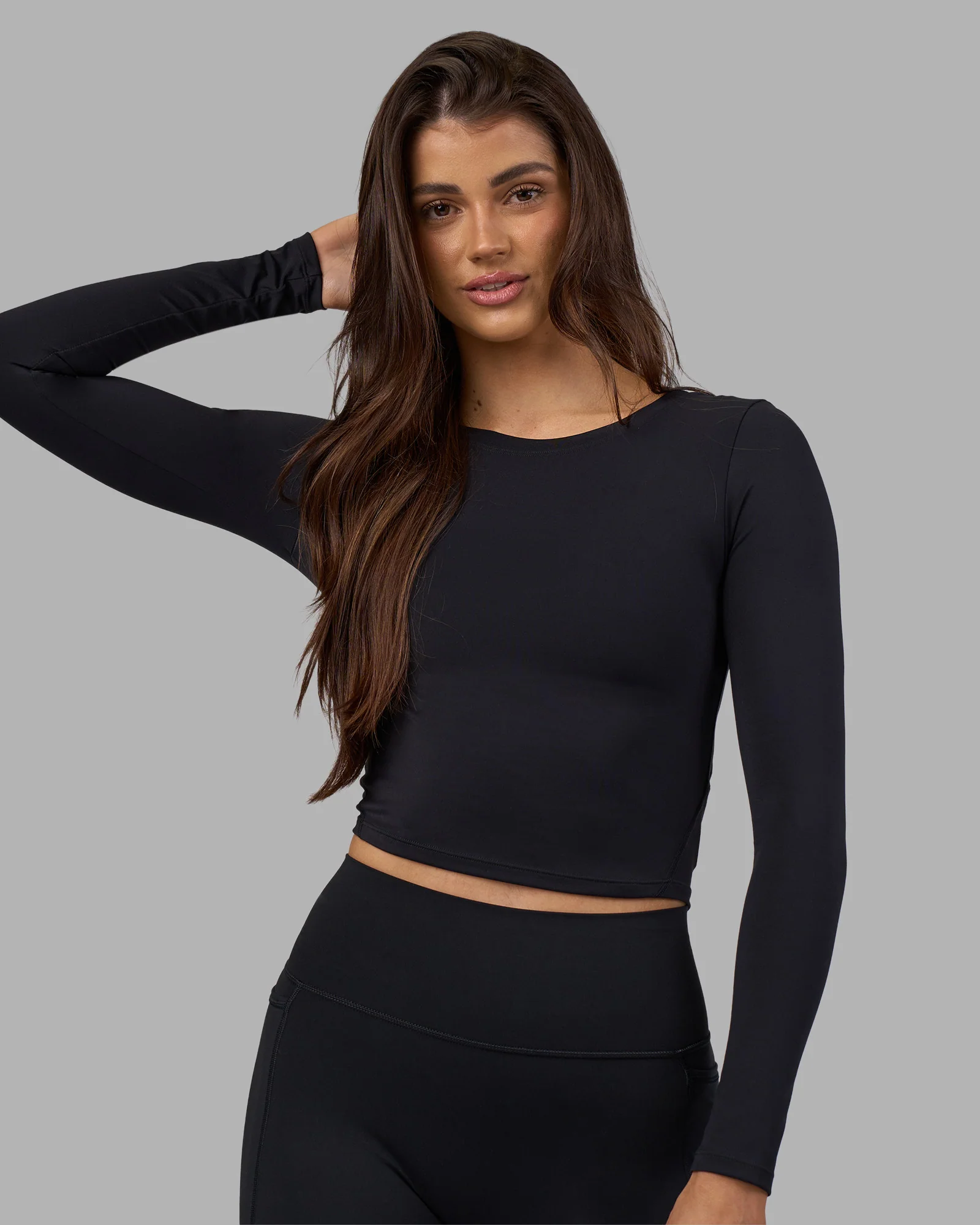 8430-effortless-long-sleeve-top-black-8.webp Effortless Long Sleeve Top - Black