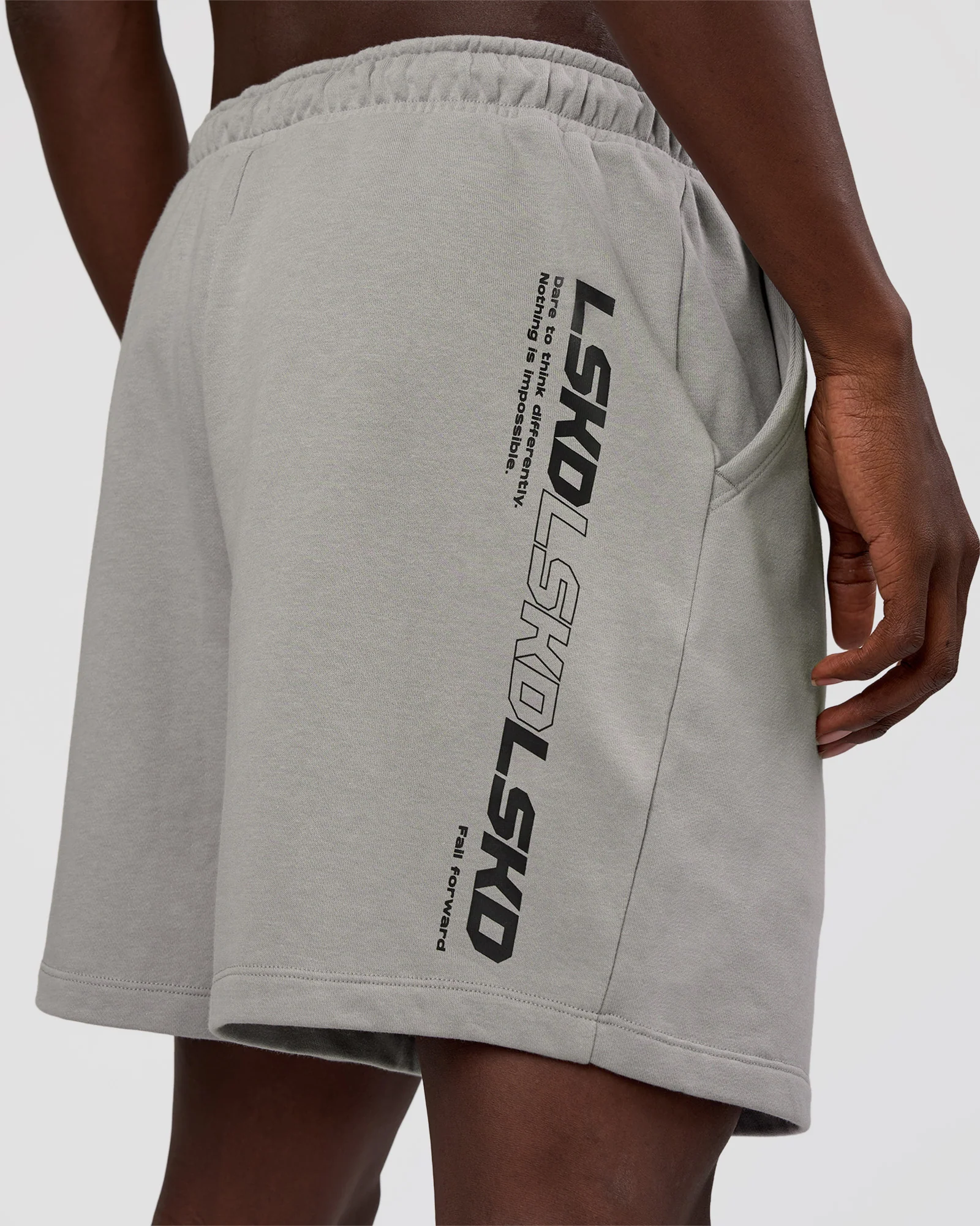 Nothing Is Impossible 6" Short - Alloy-Black