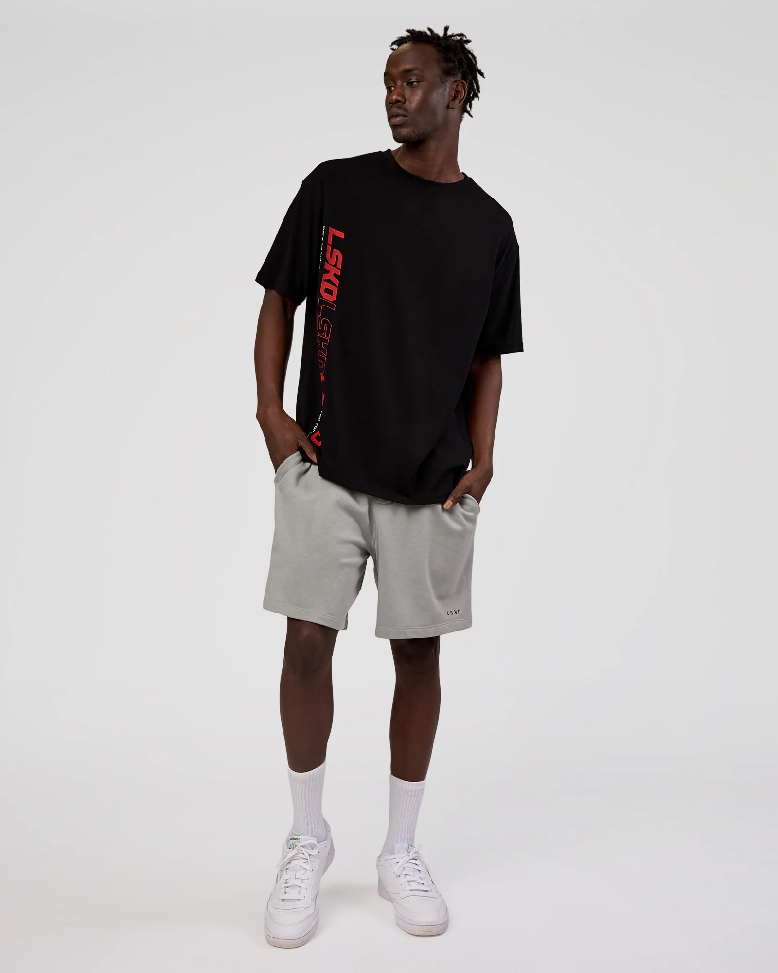 Nothing Is Impossible 6" Short - Alloy-Black