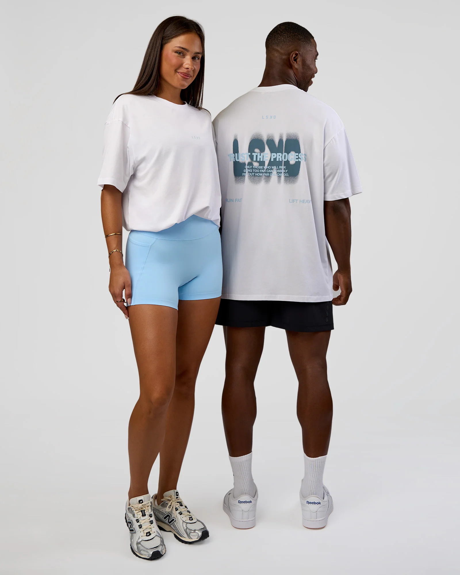 8474-abstract-haze-flxcotton-tee-white-blue-aura-1.webp Abstract Haze FLXCotton Tee - White-Blue Aura