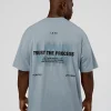 8500-abstract-haze-flxcotton-tee-dusty-blue-black-3.webp Abstract Haze FLXCotton Tee - Dusty Blue-Black
