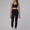 Rep 7/8 Length Tight - Black-Hyper Teal