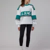 Rep 7/8 Length Tight - Black-Hyper Teal