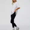 1% Better Every Day EST FLXCotton Oversized Tee - White